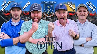 We Play ROYAL TROON The DAY AFTER THE OPEN   Tubes amp Subscriber v Big Ange amp Jack Butland 🔥 [upl. by Erme548]