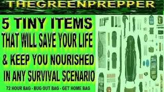 5 TINY ITEMS THAT WILL KEEP YOU NOURISHED amp SAVE YOUR LIFE IN ANY SURVIVAL SCENARIO [upl. by Viradis243]