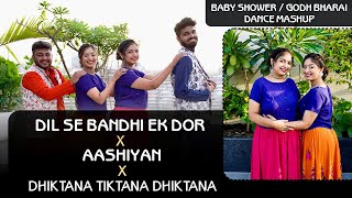 Baby Shower Dance  Dil Se Bandhi Ek Dor X Aashiyan X Dhiktana  Easy Steps [upl. by Barbette889]