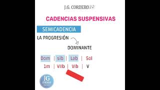 LAS CADENCIAS SUSPENSIVAS  SEMICADENCIA Y CADENCIA ROTA Teoría Musical desde cero [upl. by Mourant]