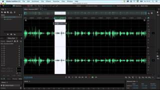 Intro till adobe audition  klippa speaker och lägga på bakgrund [upl. by Bergh606]