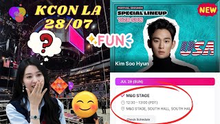 팬들이 애타게 기다리는 김수현 KCON LA 2024 김지원 깜짝 등장할까kimjiwon kimsoohyun kconla usa [upl. by Nonnag]