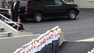 POTUS enters West Point Graduation 2014 [upl. by Abehsat]