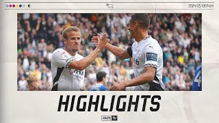 HIGHLIGHTS I Derby County 10 Cardiff City [upl. by Llevad]