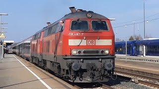 Dieselpower auf der Südbahn  Als die Br 218 noch planmäßig in Aulendorf fuhren [upl. by Whiney120]