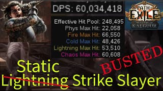 POE 325 Ambush Static Strike Slayer  Secretly Strong  60M DPS  Zoom  All Content [upl. by Ainattirb998]