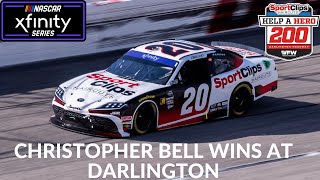 Christopher Bell Wins At Darlington [upl. by Peppard]