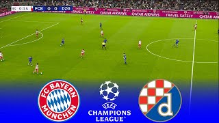 LIVE 🔴 BAYERN MUNICH vs DINAMO ZAGREB  UEFA Champions League 20242025 Matchday 1  eFootball [upl. by Levison]