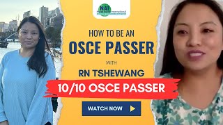 How to become an OSCE Passer Ft naibaby RN Tshewang🎉 nclex osce ngn obapathway australia [upl. by Melton]