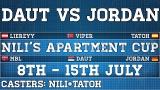 AoE2  NAC  DauT vs JorDan  Cast by NiliTaToH [upl. by Airalav]