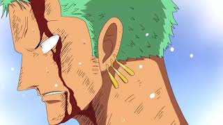 Zoro Takes Luffys Pain  English Dub  One Piece [upl. by Aerdnwahs]