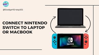 How to Connect Nintendo Switch to Laptop or MacBook [upl. by Darnoc]