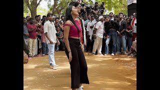 4K Tamil Actress  Insta id in comment fame dancers  Kulasai Dasara Disco 2024 [upl. by Schou]