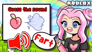 Only a Genius can ANSWER THIS Roblox  Guess The Sound [upl. by Kinny23]