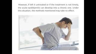 How to deal with acute epididymitis [upl. by Ahsimed]