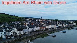 Ingelheim am Rhein with dronemit Drohne DJI COMBO RC mini 3 [upl. by Bartlett]