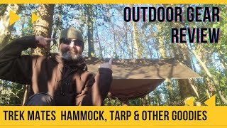 Trekmates hammock tarp and a few other goodies Outdoor gear review [upl. by Mohammad67]