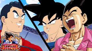 Vegeta Reacts To Goku vs Superman RAP BATTLE [upl. by Chill560]