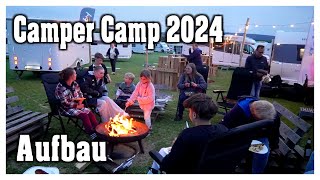 Camper Camp 2024  Aufbau und Impressionen  powered by HOBBY [upl. by Charlotte]