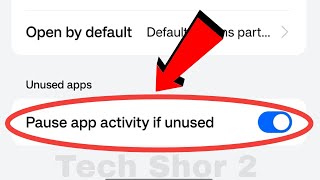 Pause app activity if unused on kaise kare  Pause app activity if unused redmi Realme vivo [upl. by Pytlik]