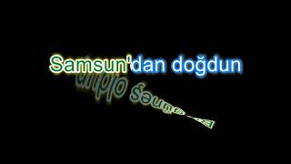 SEVGİ DOLU ATAM karaoke [upl. by Ayt73]