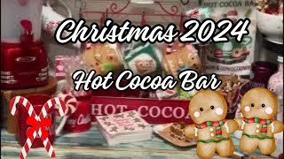 The Ultimate Christmas 2024 Hot Cocoa Bar [upl. by Lexerd]