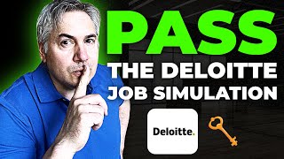 Deloitte Job Simulation How To Pass In 2024 [upl. by Hyps]