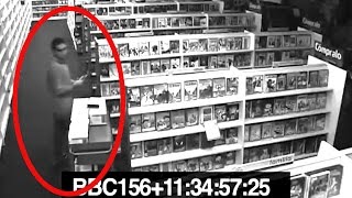 5 Terrifying Videos Of Ghosts Caught On CCTV [upl. by Eirollam825]