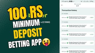 Minimum deposit betting app  Melbet minimum deposit  100 rs minimum deposit app  Spinbeter [upl. by Ahsasal]