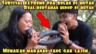 SURVIVAL DUA BULAN TERSEZAT DI HUTAN TERPENCIL [upl. by Idac]