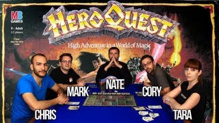 Lets Play Original HeroQuest  Board Game Play Through [upl. by Eillo841]