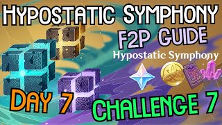 Hypostatic Symphony F2P Guide  Day 7 Challenge 7 Primogems  More  Genshin Impact Event [upl. by Nnaeel]