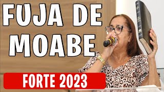 CRISTINA MARANHÃO NÃO OLHE PARA MOABE  Pregação evangélica Culto ao Vivo [upl. by Odnaloy]