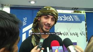 Omar Borkan el más guapo del mundo estuvo en Monterrey [upl. by Adym]