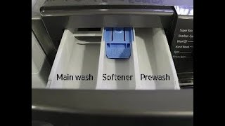 How to use Detergent Dispenser for Samsung Washing Machine [upl. by Jory]