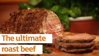 How to cook the ultimate roast beef With Rejina SaburCross  Recipe  Sainsburys [upl. by Clarine]