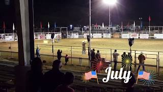 Me in the 2016 Springville rodeo dirtbike barrel races [upl. by Gibeon173]