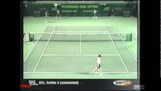 Monica Seles vs Kim Clijsters 2002 Miami Highlights [upl. by Nibbs627]