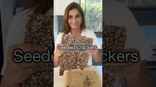 4 Ingredient Seeded Crackers [upl. by Jarietta]