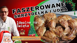 █▬█ ▐ ▀█▀ Faszerowane Skrzydełka i Udka Idealne na Święta i Imprezy Domowe [upl. by Nosirrag]