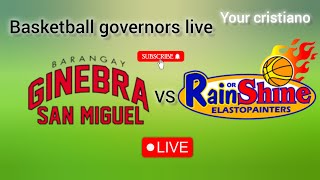 Barangay Ginebra San MiguelQ vs Rain or Shine Elasto basktball live score live match 2024 streaming [upl. by Naahs]