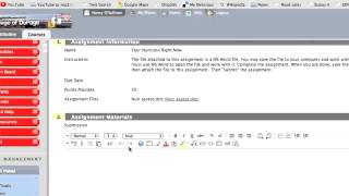 Blackboard How to Add your ePortfolio Link to an Assignment [upl. by Ariamat269]