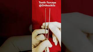 Tooth Forceps useorthoskillsTooth forceps useTissue Dissecting Forcepsvideo shortvideo [upl. by Herb]