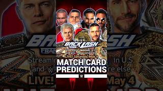 WWE Backlash 2024  Early Card Bevelock Shorts Backlash WWEBacklash Backlash2024 [upl. by Trebo]