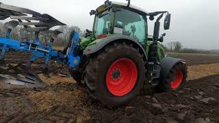 2023 Fendt 724 Vario Profi Plus 61 Litre 6Cyl Diesel Tractor 237  246 HP with Lemken Plough [upl. by Selry]