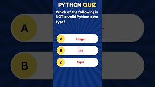 Python Quiz  MCQ 15 Python Questions and Answers  shorts [upl. by Charlene]