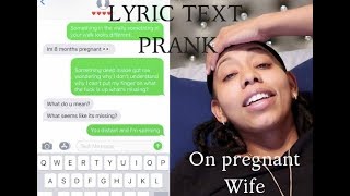 LYRIC TEXT PRANK on Wife  Ella Mai  Gut Feeling  Vlogmas Day 17 [upl. by Jeffries]