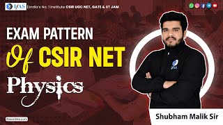 Exam Pattern of CSIR NET Physics  CSIR NET June 2024 Physical Science  IFAS Physics [upl. by Auhsoj395]