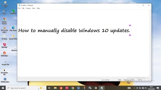 How to Disable Windows 10 Automatic Updates Disable Windows updates [upl. by Akemak163]