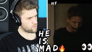 Rapper Reacts to NF PAID MY DUES  IVE NEVER SEEN HIM LIKE THIS OFFICIAL MUSIC VIDEO [upl. by Haizek854]